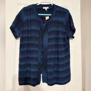 NWT Dress Barn Woman’s Short Sleeve Sweater